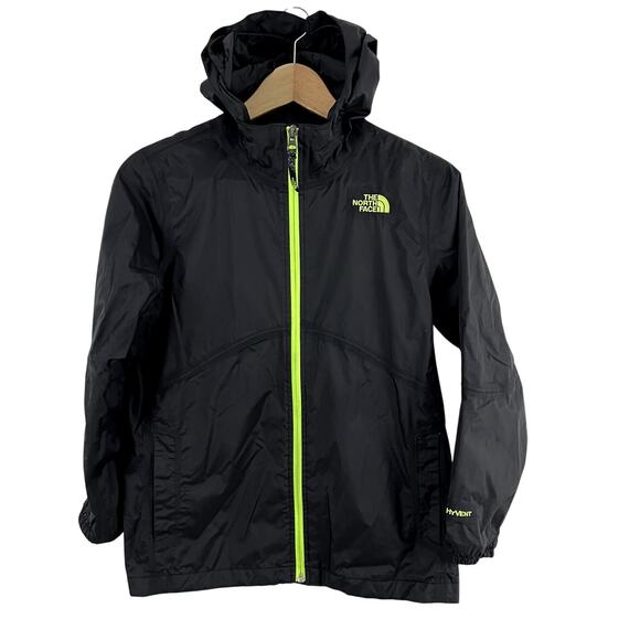 The North Face Hyvent Rain Jacket Windbreaker Boys Size Medium 10/12 - Picture 1 of 9